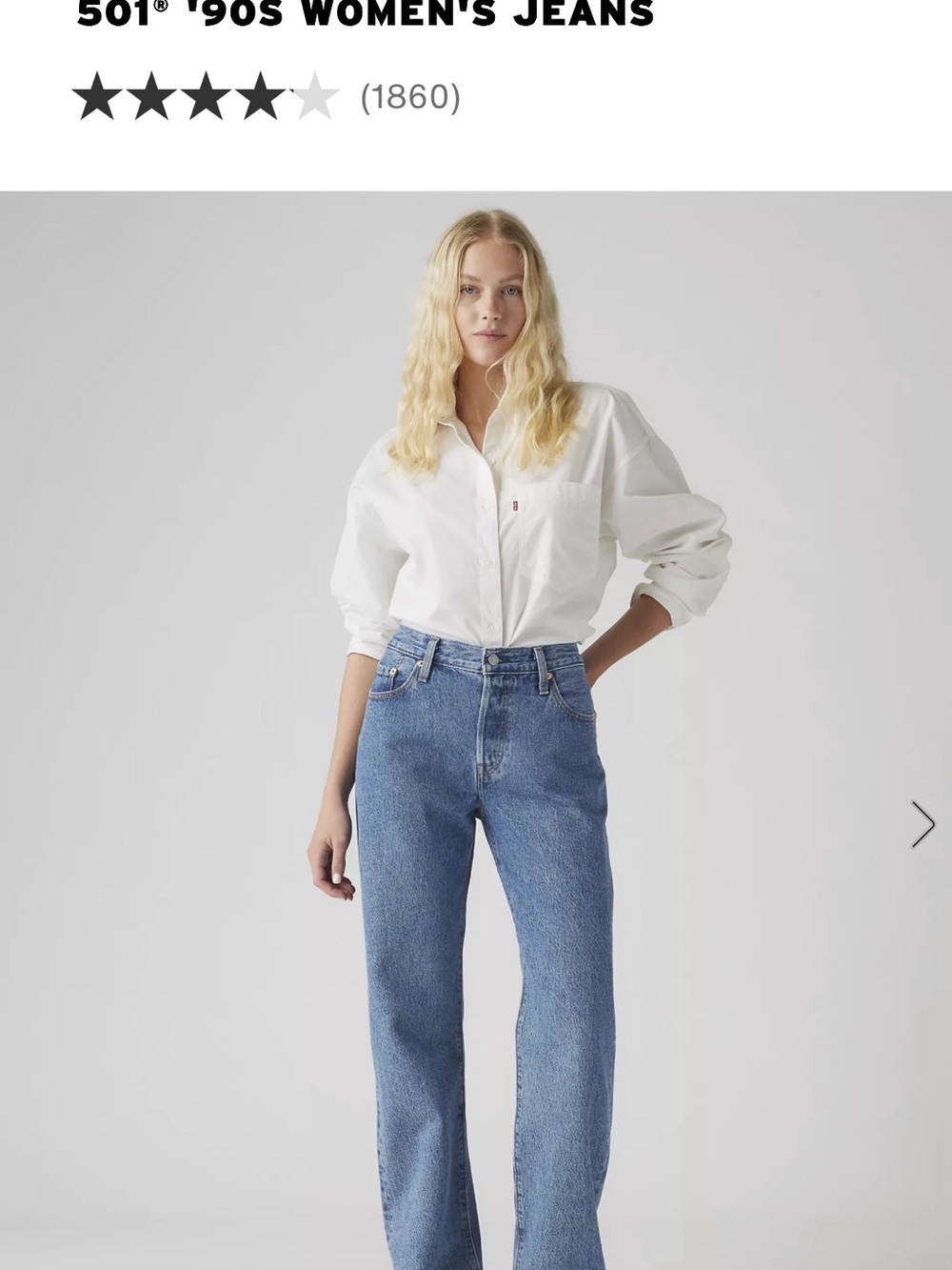 Levi's 501 90s 29x27